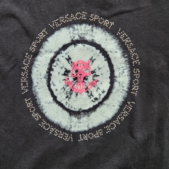 Gianni Versace Black Sport Tee Size M - Picture 8 of 8